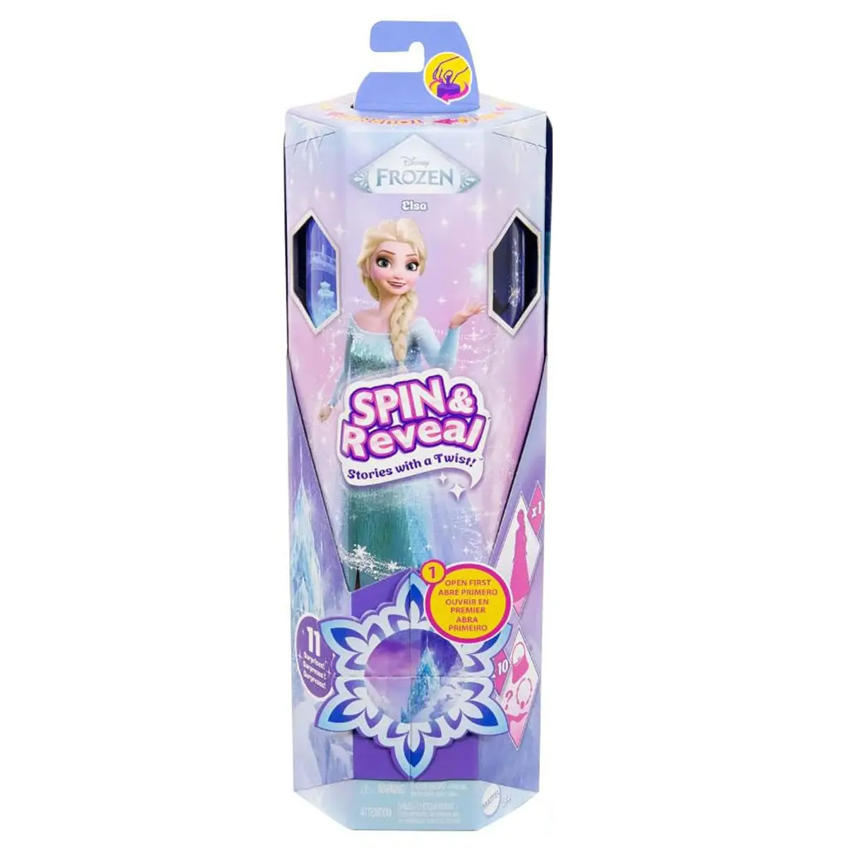 Disney Frozen Spin & Reveal Elsa Doll 1