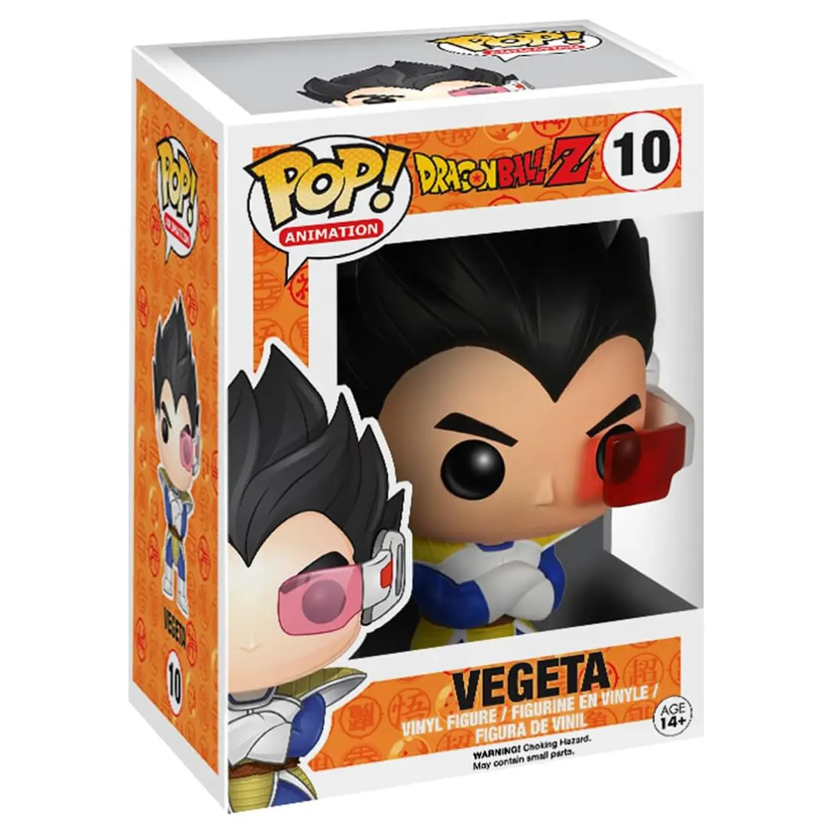 Funko Pop! Animation: Dragon Ball Z Vegeta Vinyl Figure #10 1
