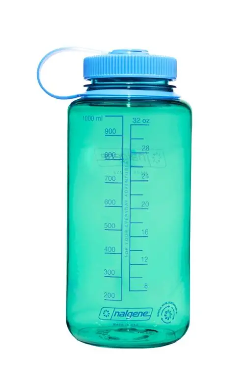 Nalgene 32Oz Wide Mouth Water Bottle - Pastel Green 2