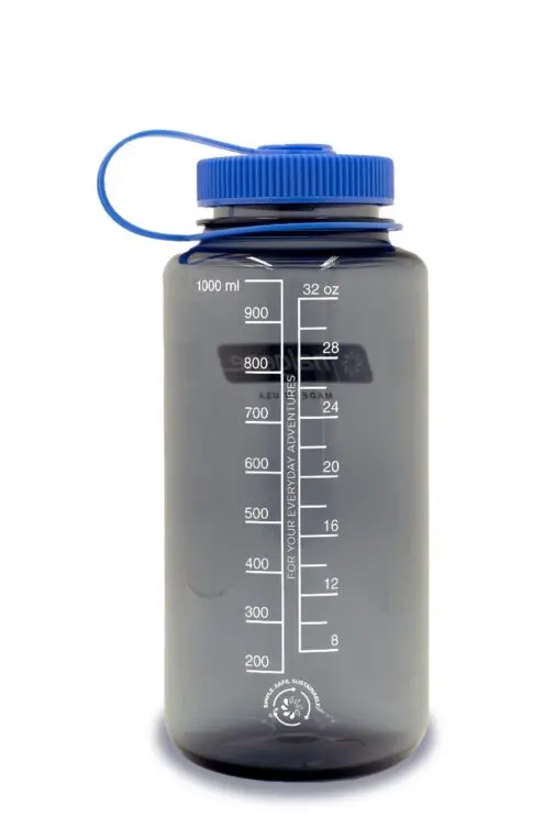 Nalgene 32Oz Wide Mouth Water Bottle - Grey 2
