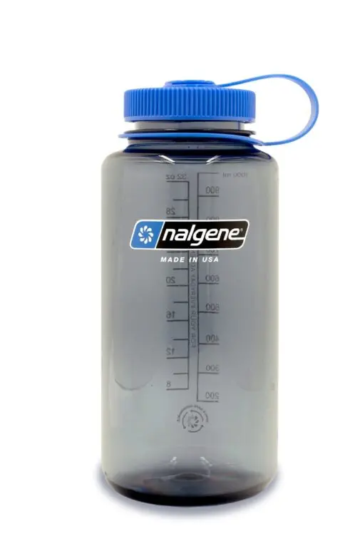 Nalgene 32Oz Wide Mouth Water Bottle - Grey 1