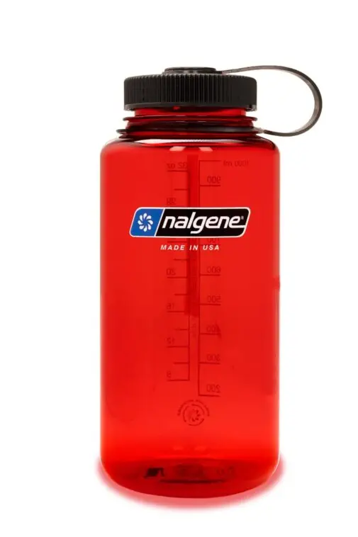 Nalgene 32Oz Wide Mouth Water Bottle - Red 1
