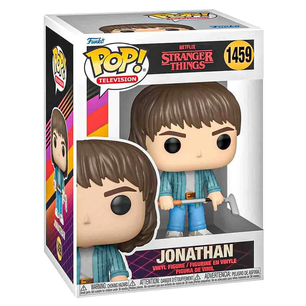 Funko Pop! Television: Stranger Things Season 4 Finale: Jonathan (Golf Club) Vinyl Figure #1459 1