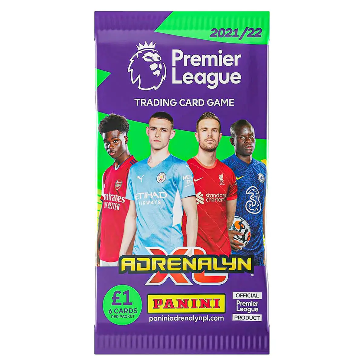 Panini Premier League 2021/22 Adrenalyn Xl Trading Card Game Pack Styles Vary 1