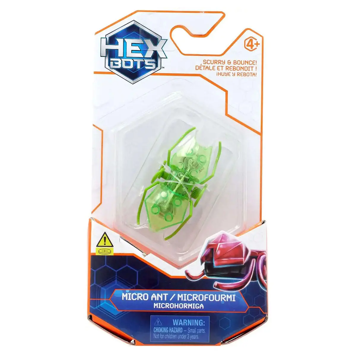 Hex Bots Micro Ant Green Mini Robot Bug 1