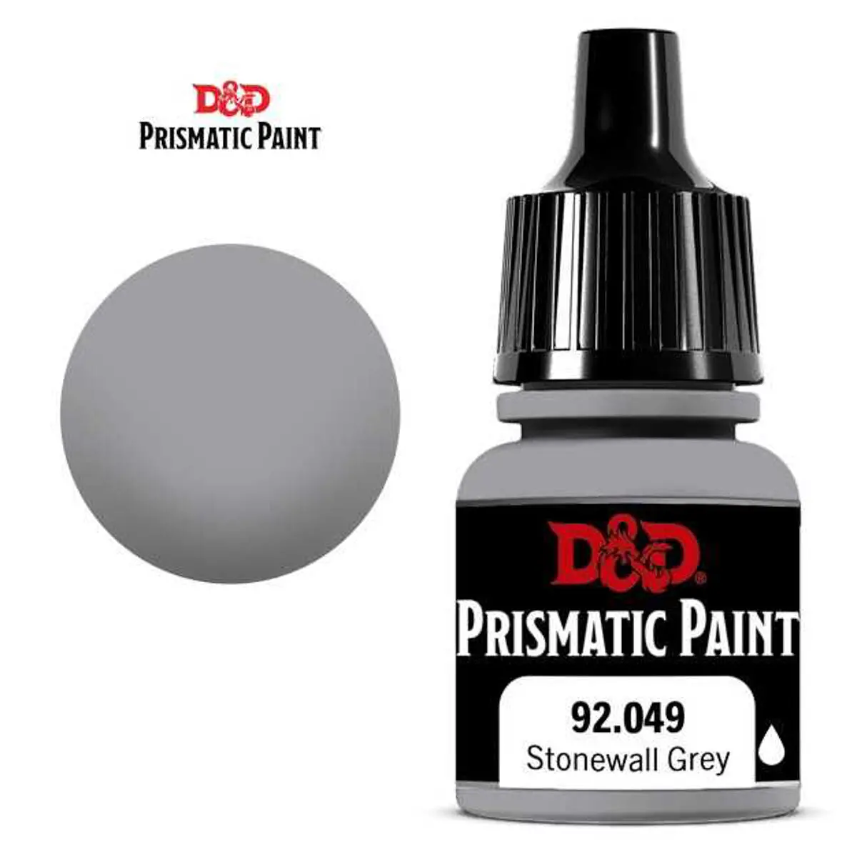 Wizkids D&D Prismatic Paint 92.049 Stonewall Grey 8Ml 1