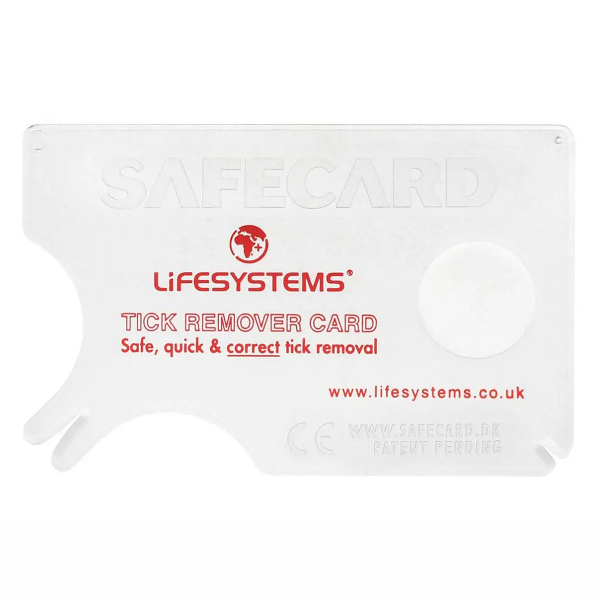 Lifesystems Tick Remover Card 1