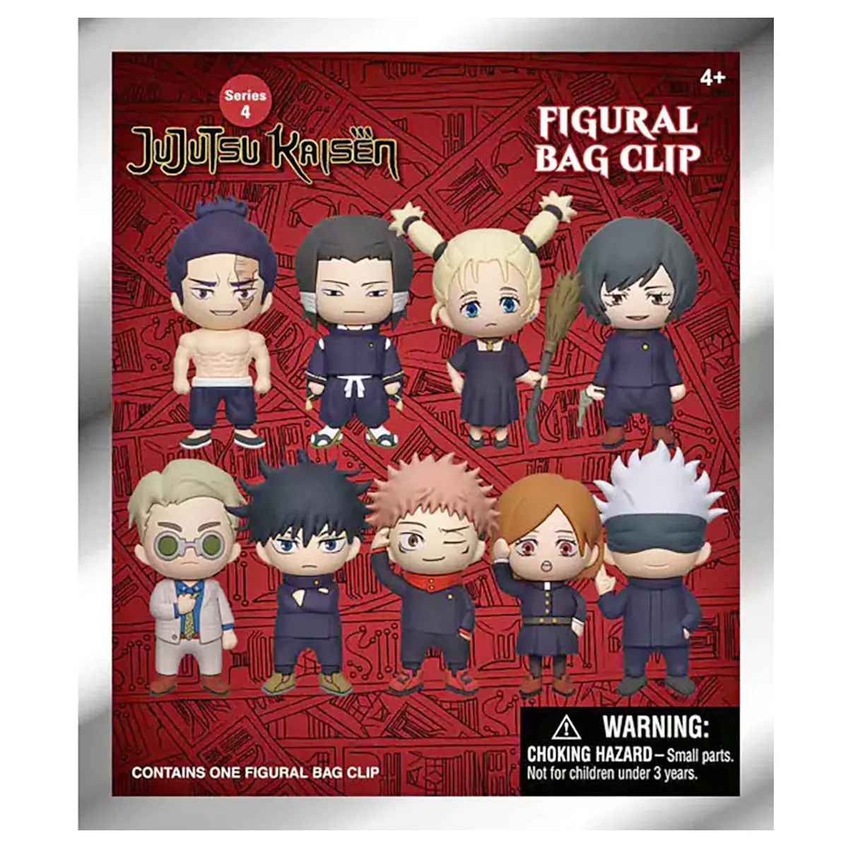 Jujutsu Kaisen Series 4 Figural Bag Clip (Styles Vary) 1