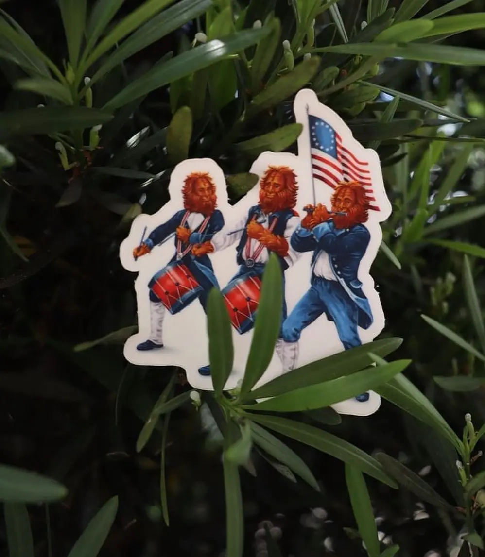 Spirit Of 76 Sticker 1