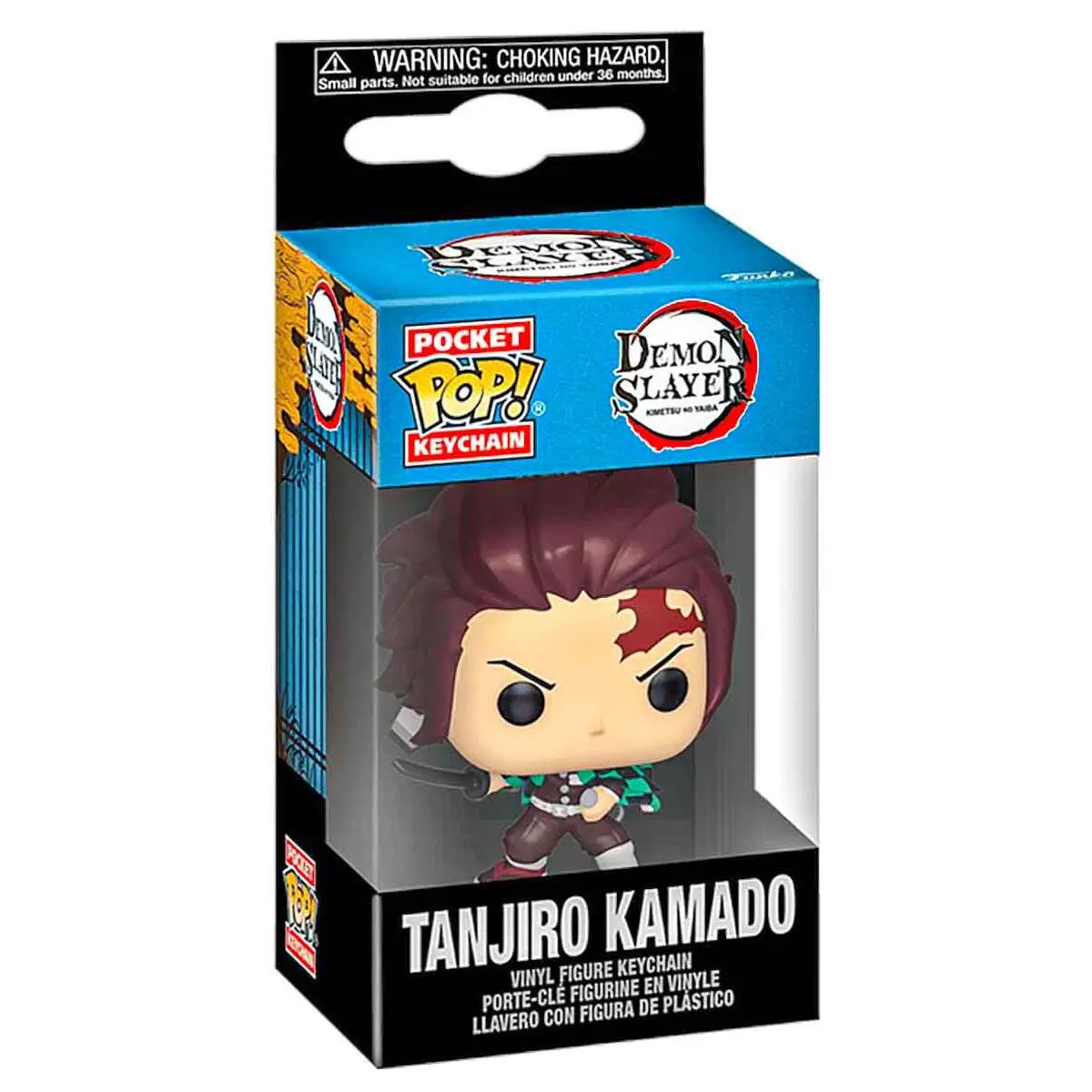 Funko Pop! Pocket Keychain: Demon Slayer: Tanjiro Kamado Vinyl Figure 1