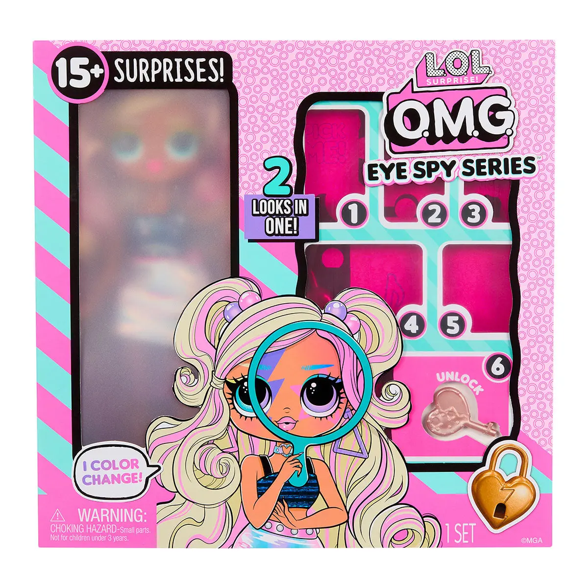 L.O.L Surprise! Omg Eye Spy Series Rockstar Doll 1