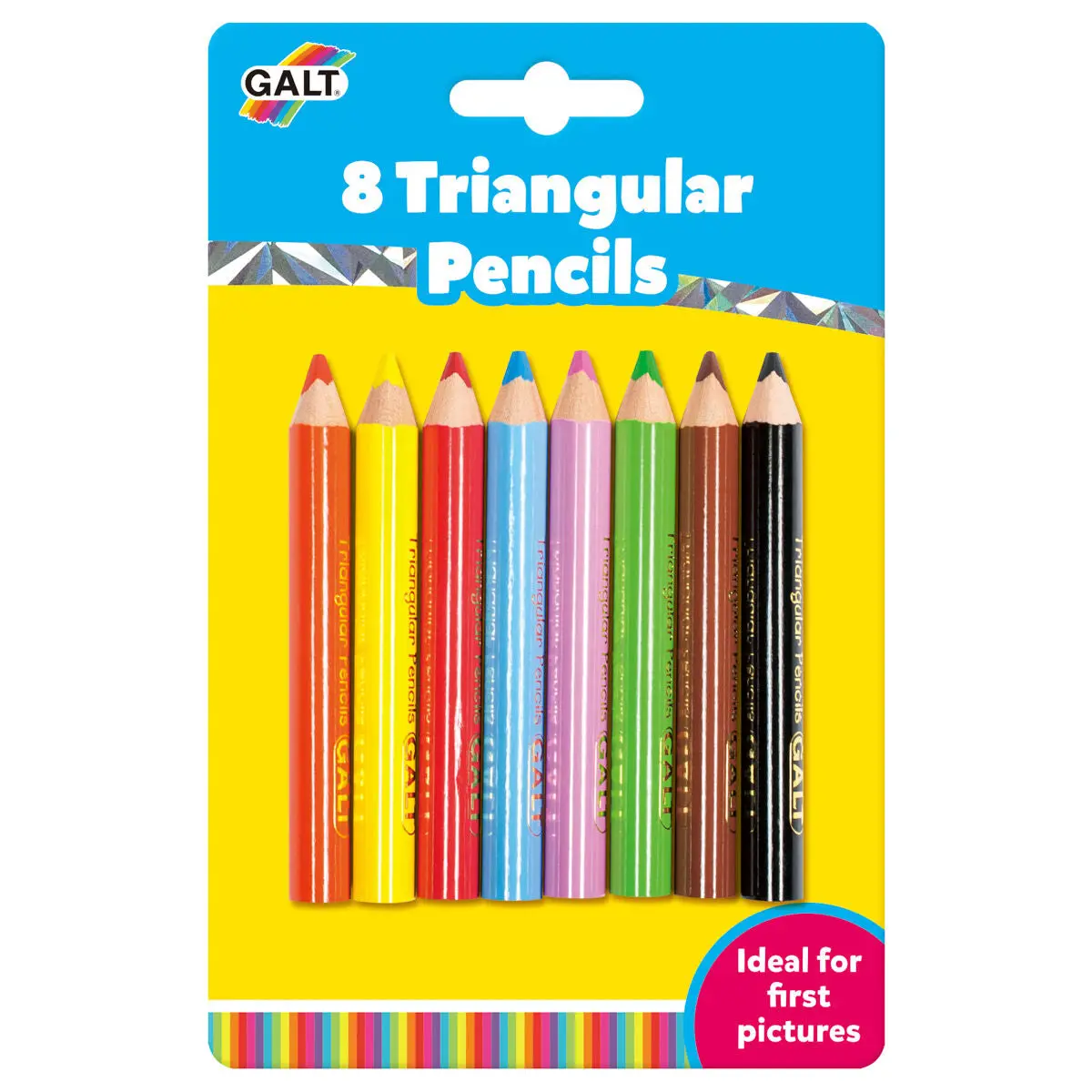 Galt Triangular Pencils (8 Pack) 1
