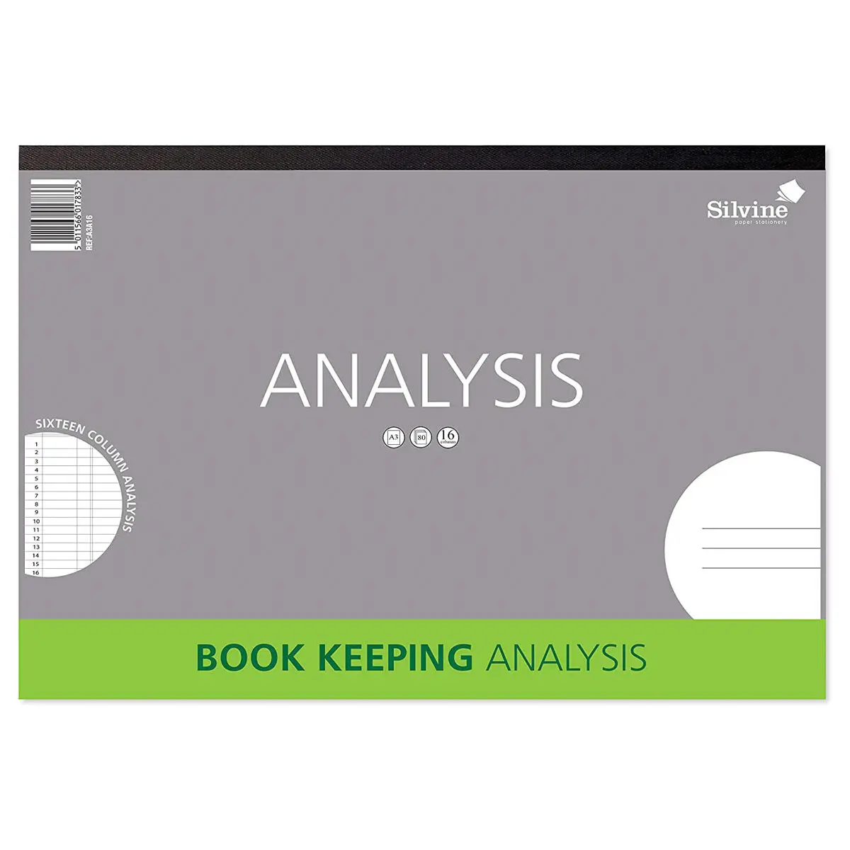 Silvine Analysis A3 Pad 80 Pages 1
