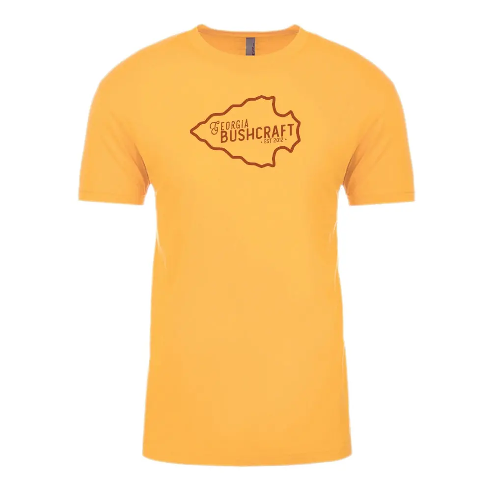 Arrowhead T-Shirt - Gold & Red 1
