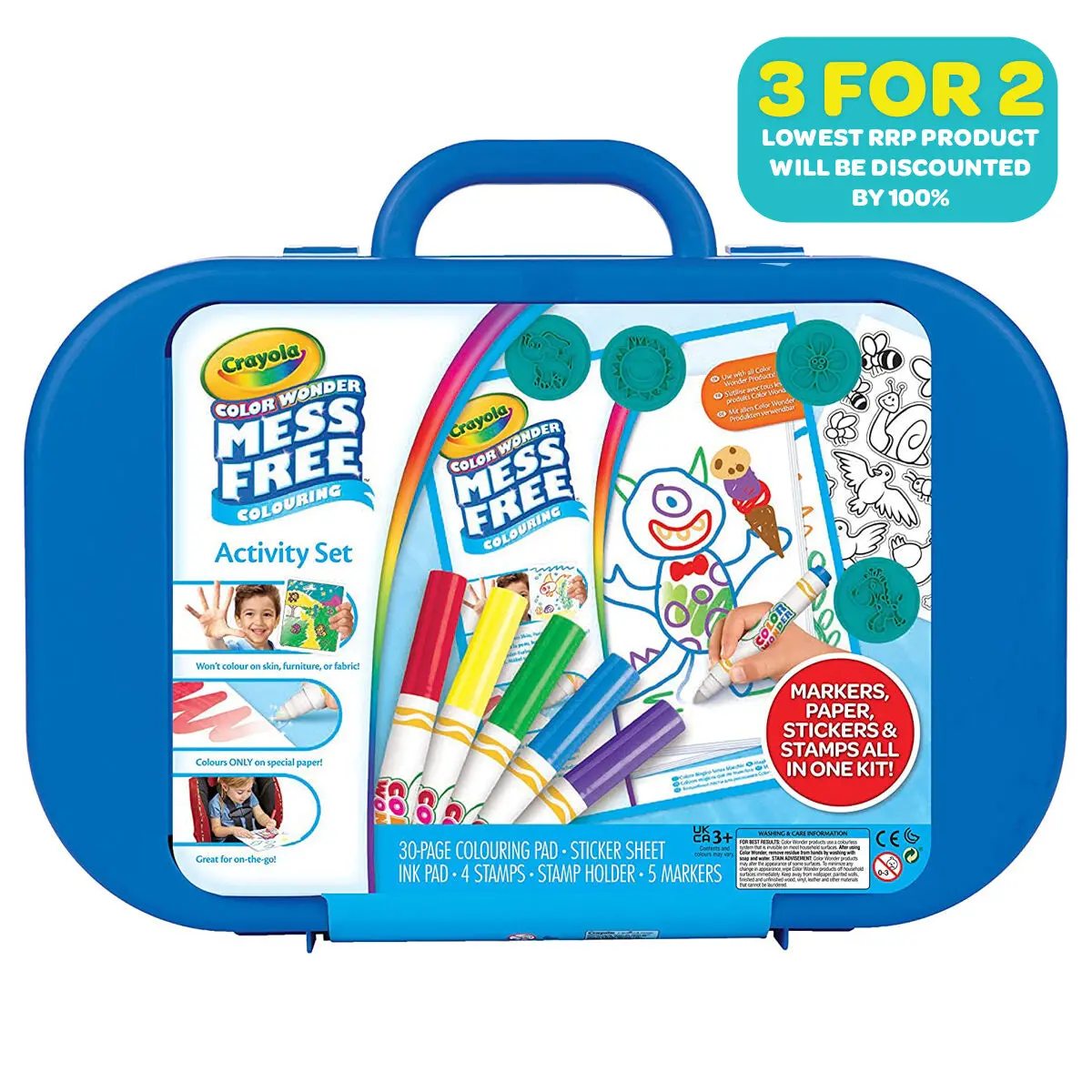 Crayola Color Wonder Mess Free Colouring Activity Set 1