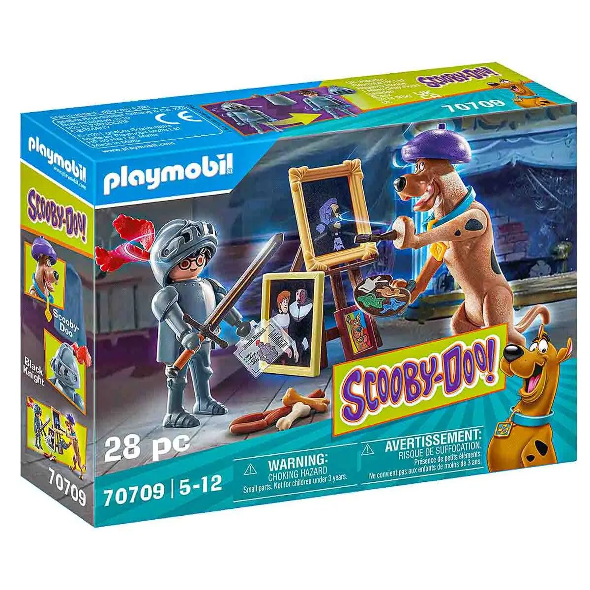 Playmobil Scooby-Doo! Adventure With Black Knight Playset 1