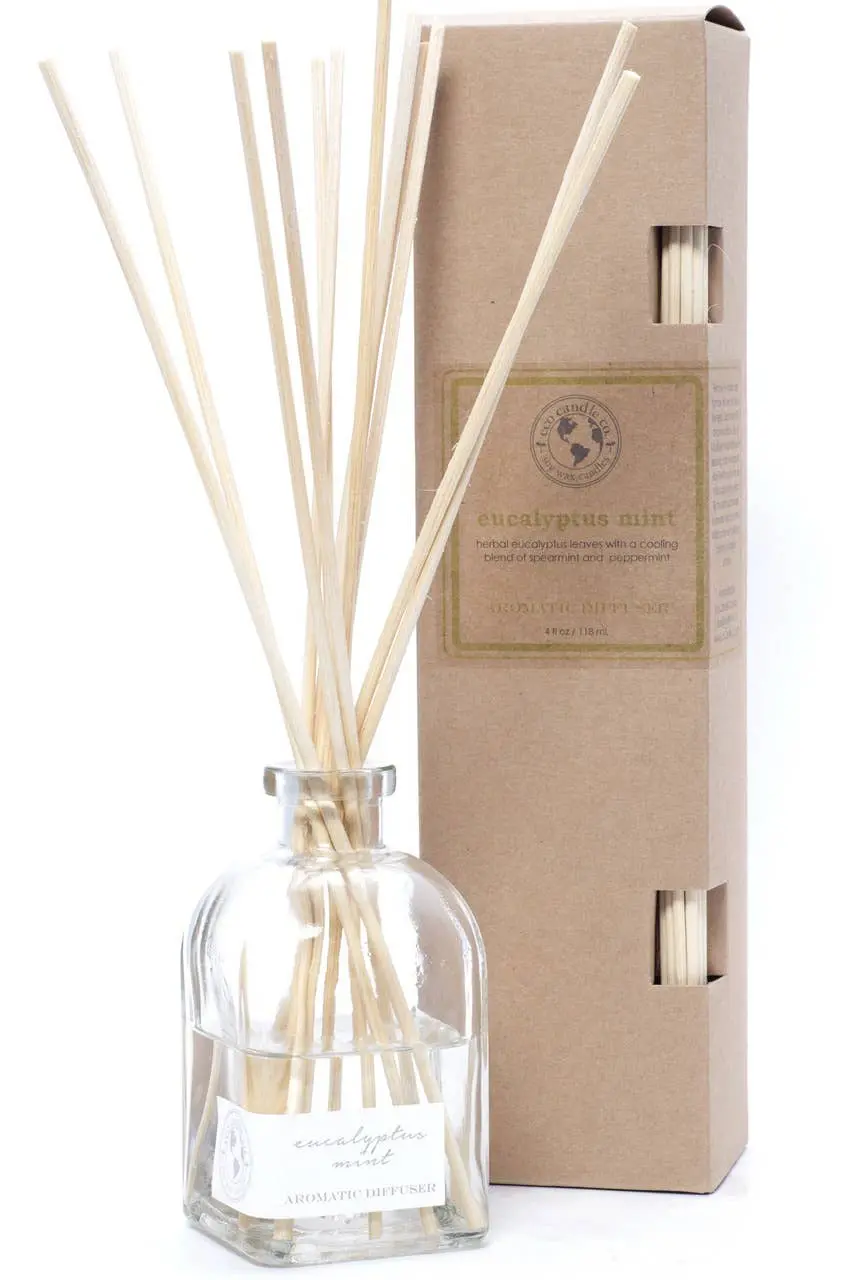 Eco Candle Company - Reed Diffuser - Eucalyptus Mint 1
