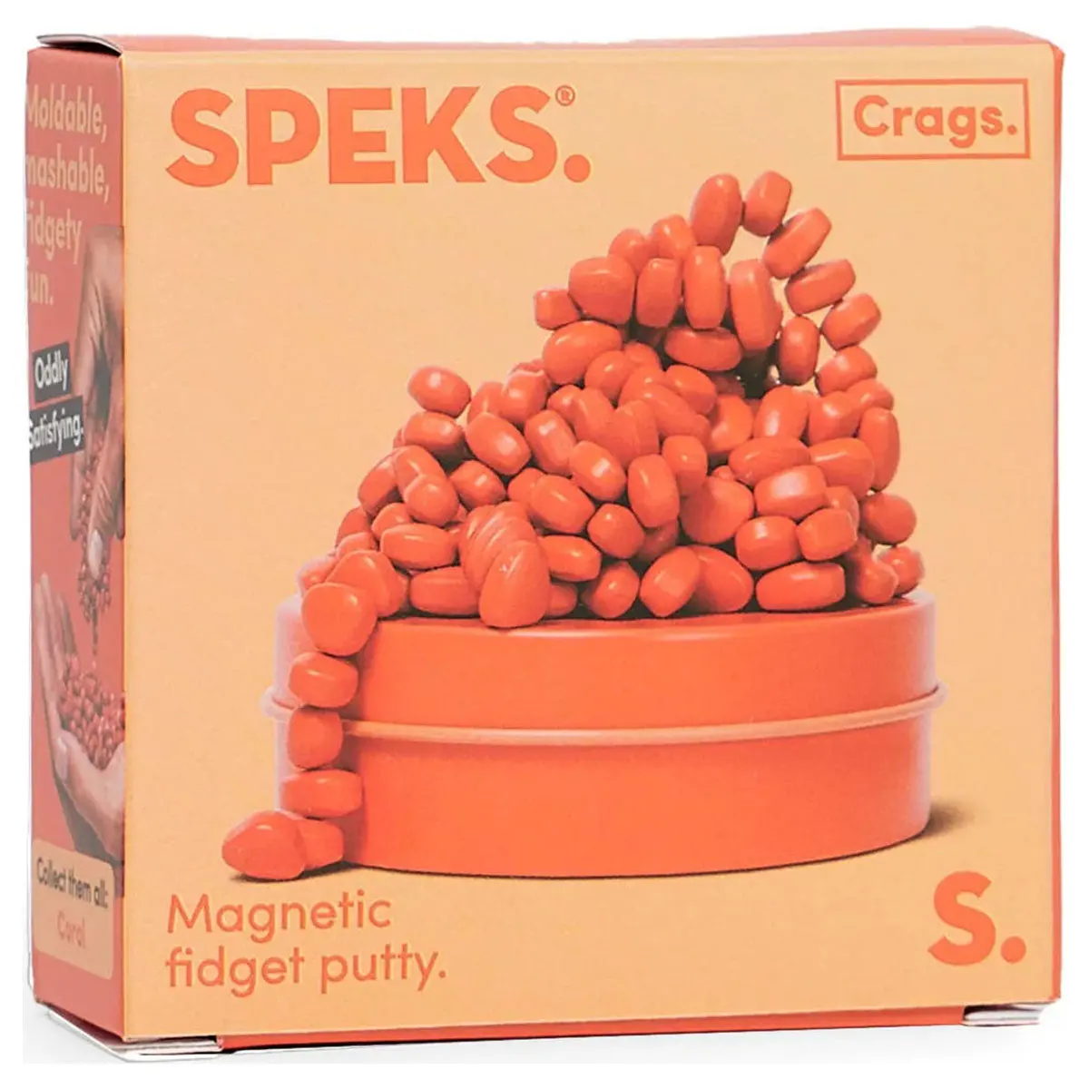 Speks Crags Magnetic Fidget Putty Coral 150 Piece Set (14+) 1