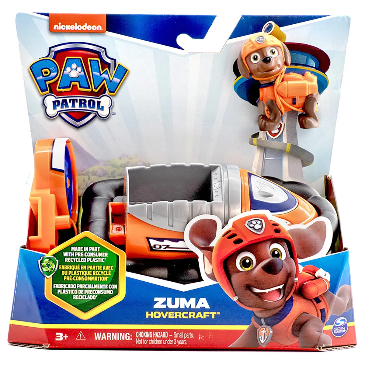 Paw Patrol Zuma Hovercraft Sustainable Vehicle 1