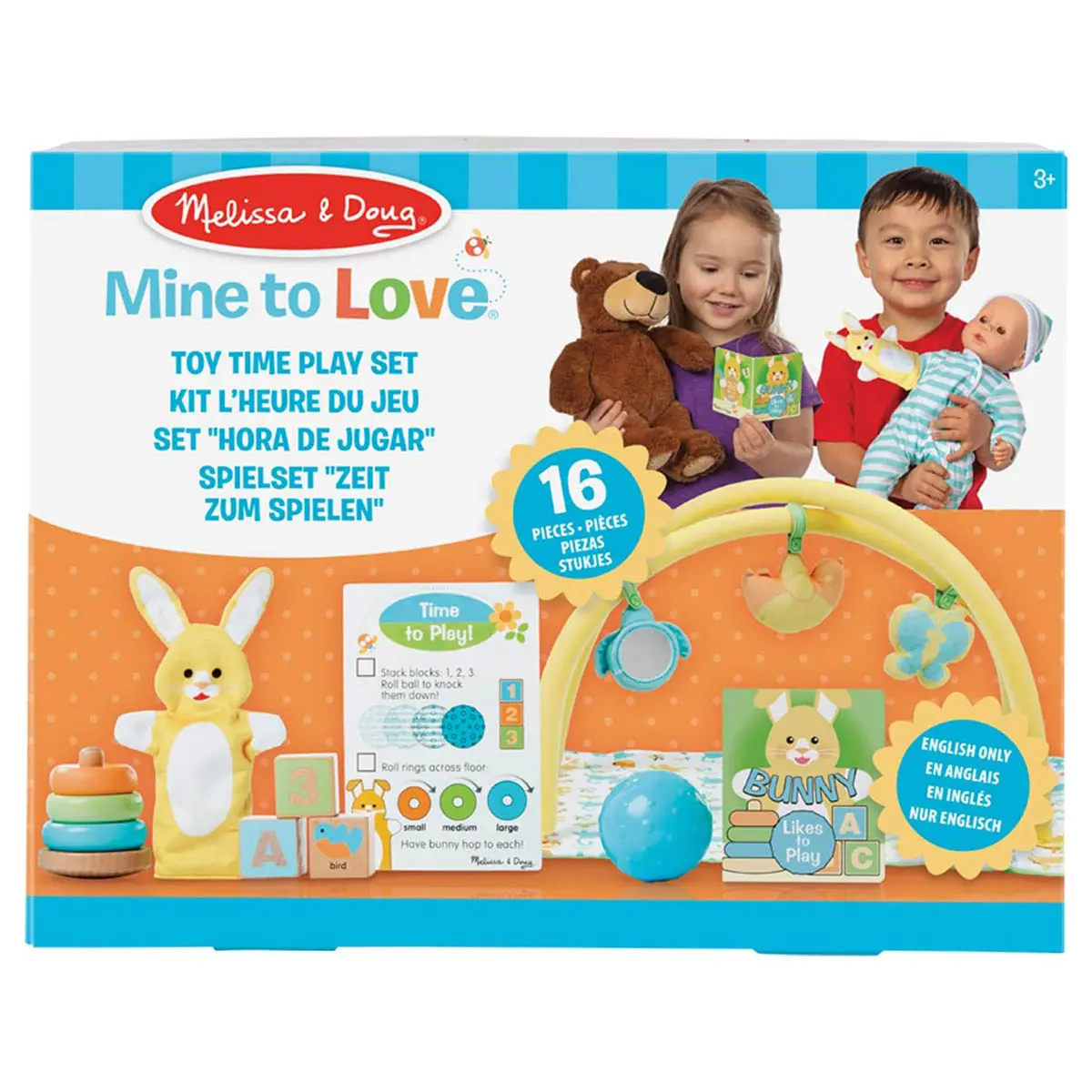 Melissa & Doug Mine To Love Toy Time Play Set 1