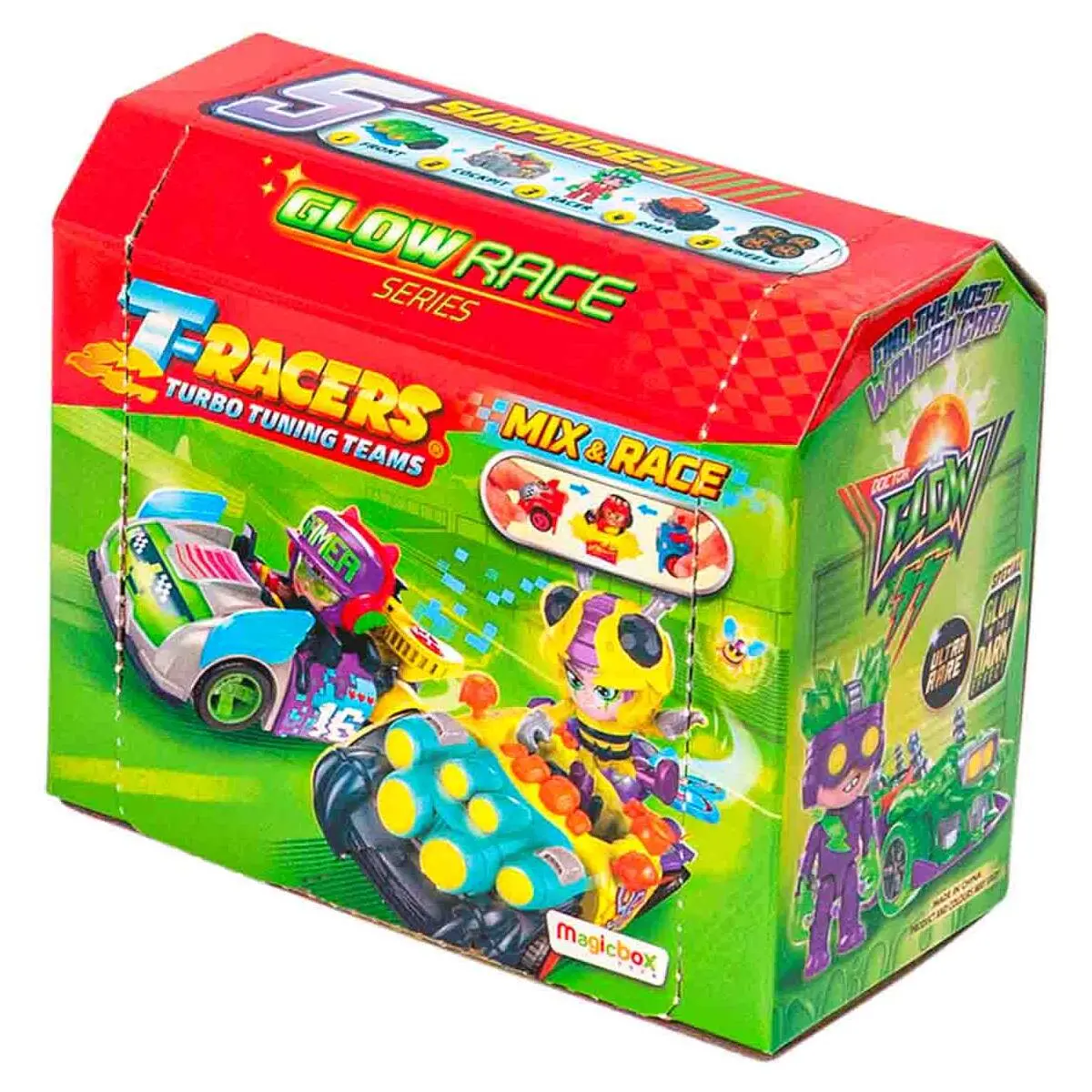 T-Racers Turbo Tuning Teams: Glow Race Series Mix & Race Mystery Car 1