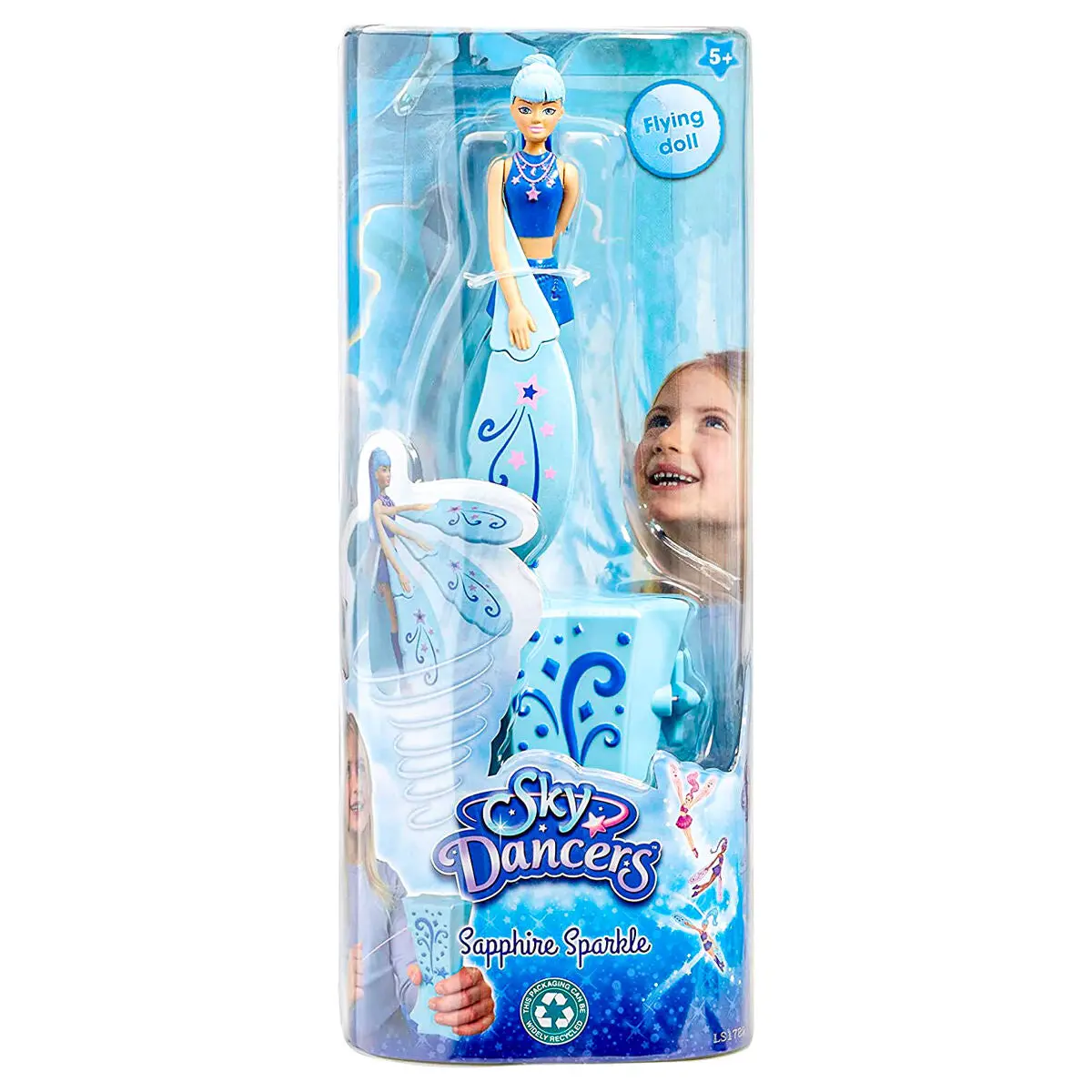 Sky Dancers Sapphire Sparkle Flying Doll 1