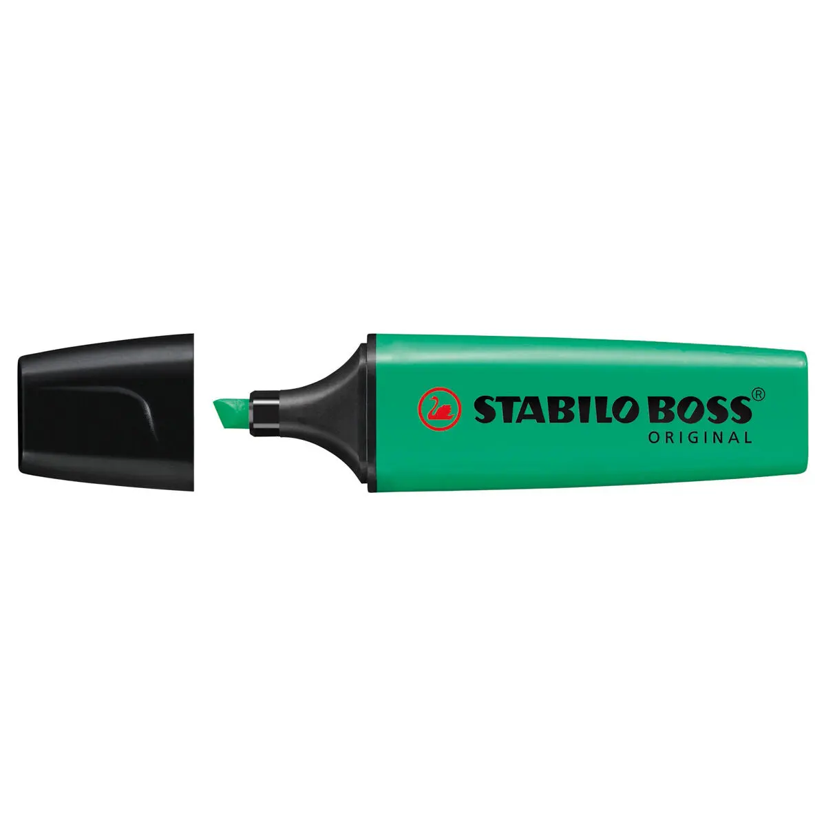 Stabilo Boss Original Turquoise Highlighter Box Of 10 2