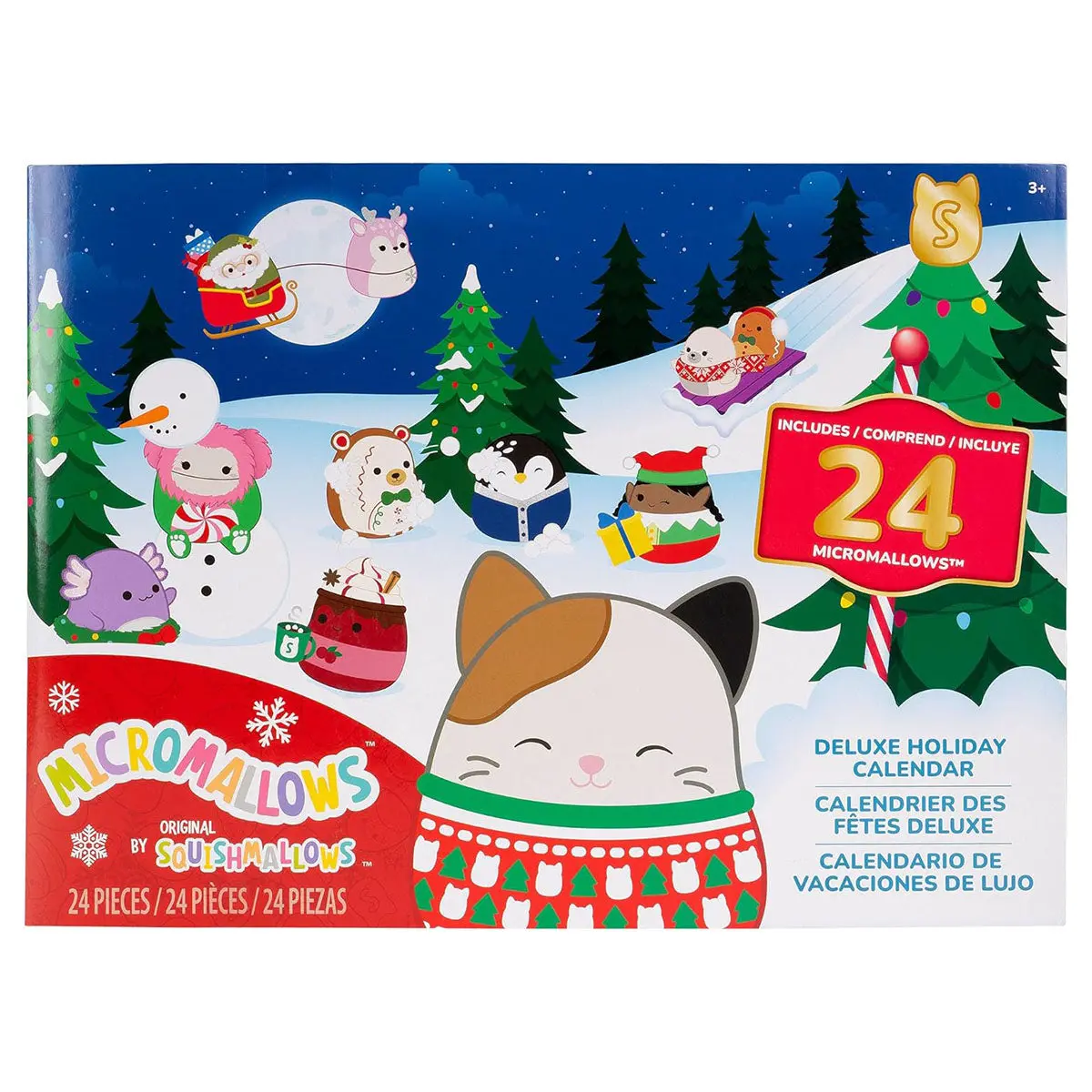 Squishmallows Micromallows Deluxe Holiday Calendar 2025 1