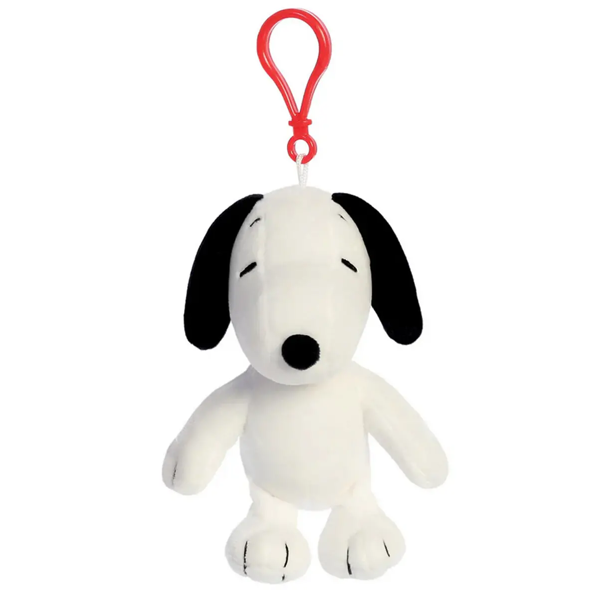 Peanuts Snoopy Key Clip 4.5 Inch Soft Toy 1