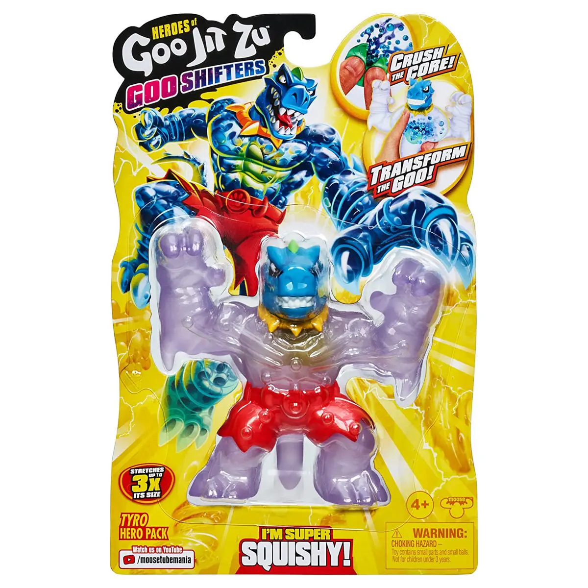 Heroes Of Goo Jit Zu Goo Shifters Tyro Stretch Figure 1