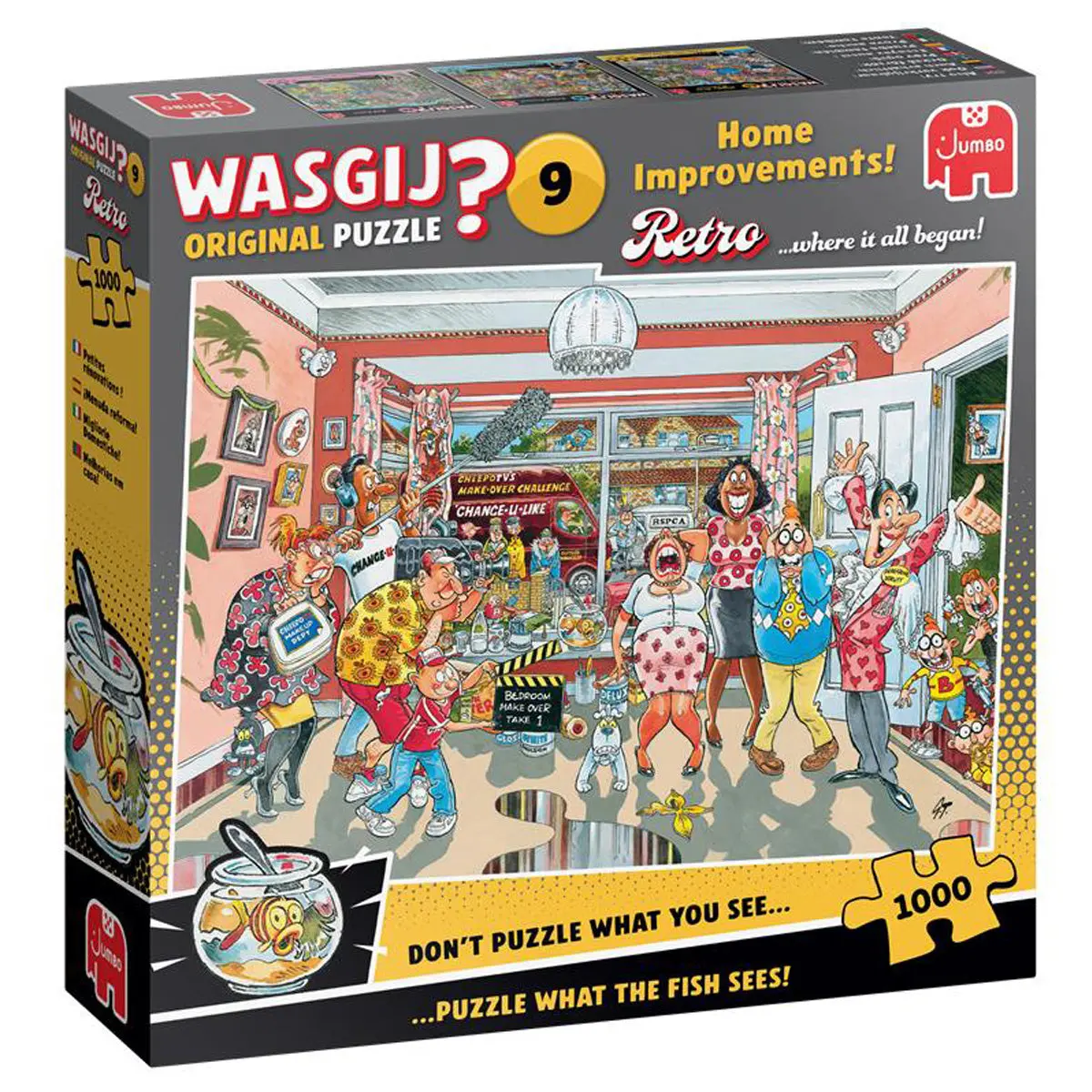 Wasgij? Original 9 Retro: Home Improvements! 1000 Piece Jigsaw Puzzle 1