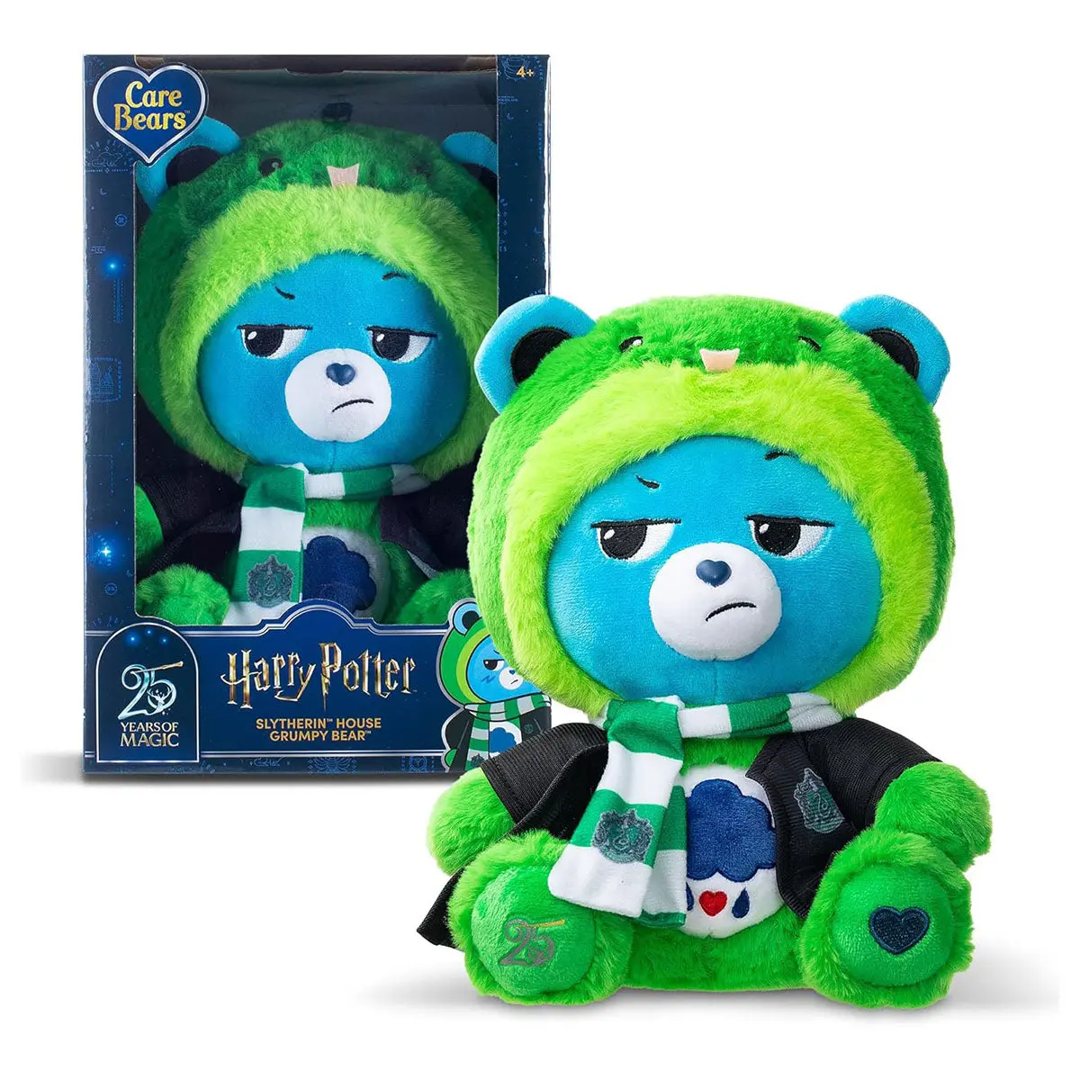 Care Bears X Harry Potter Slytherin House Grumpy Bear 30Cm Plush 1