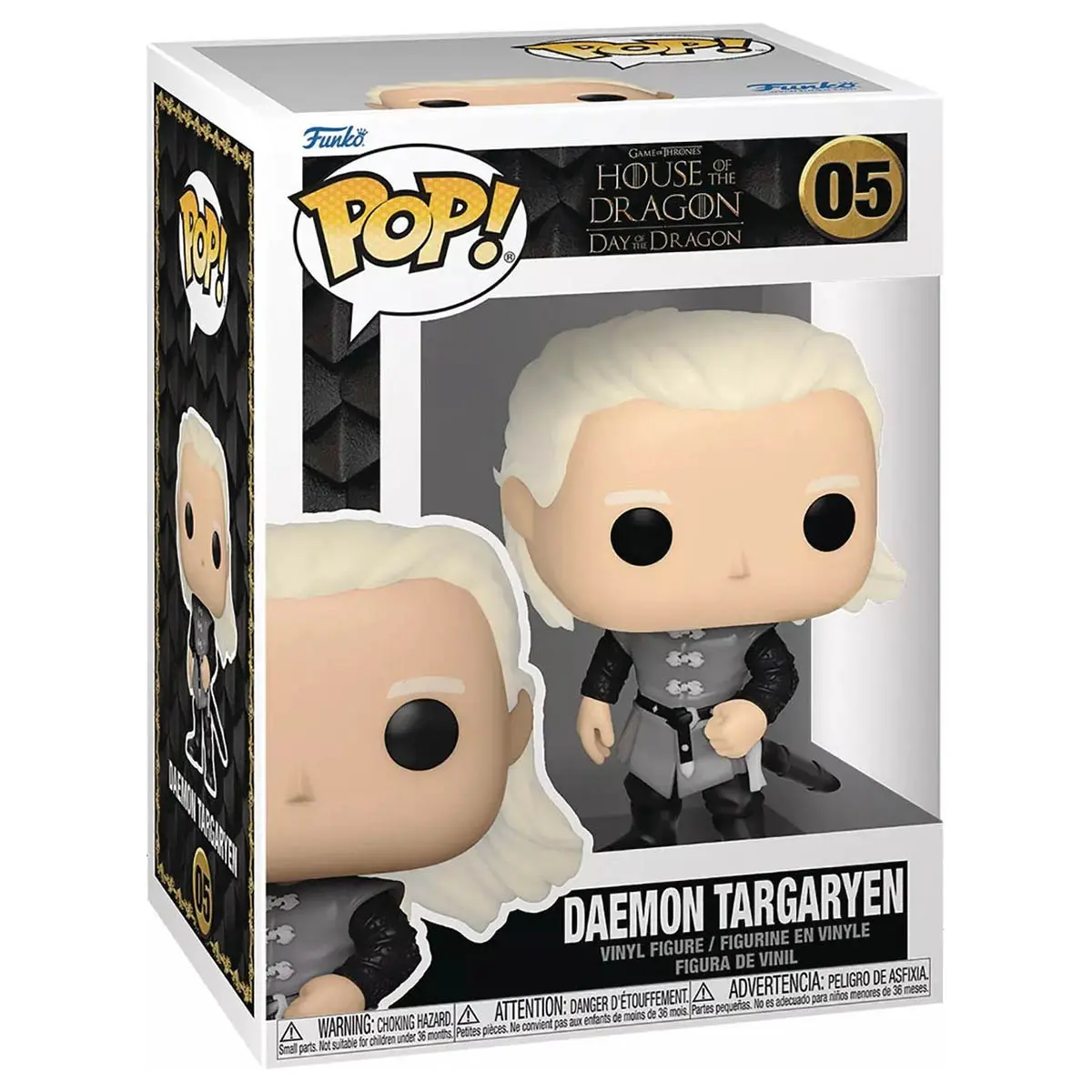 Funko Pop! House Of The Dragon: Day Of The Dragon: Daemon Targaryen Vinyl Figure #05 1