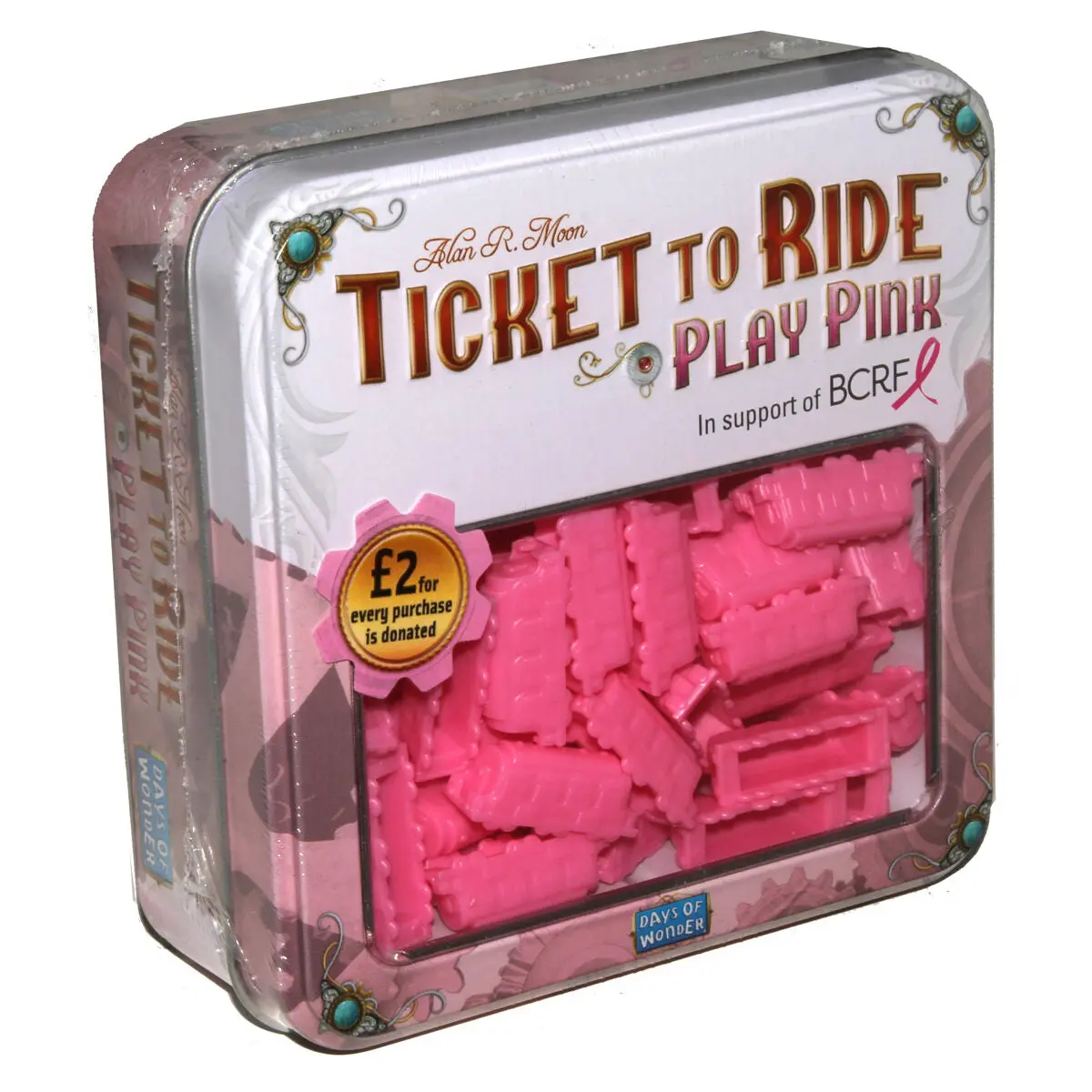 Ticket To Ride: Play Pink Limited Edition Board Game Expansion 1
