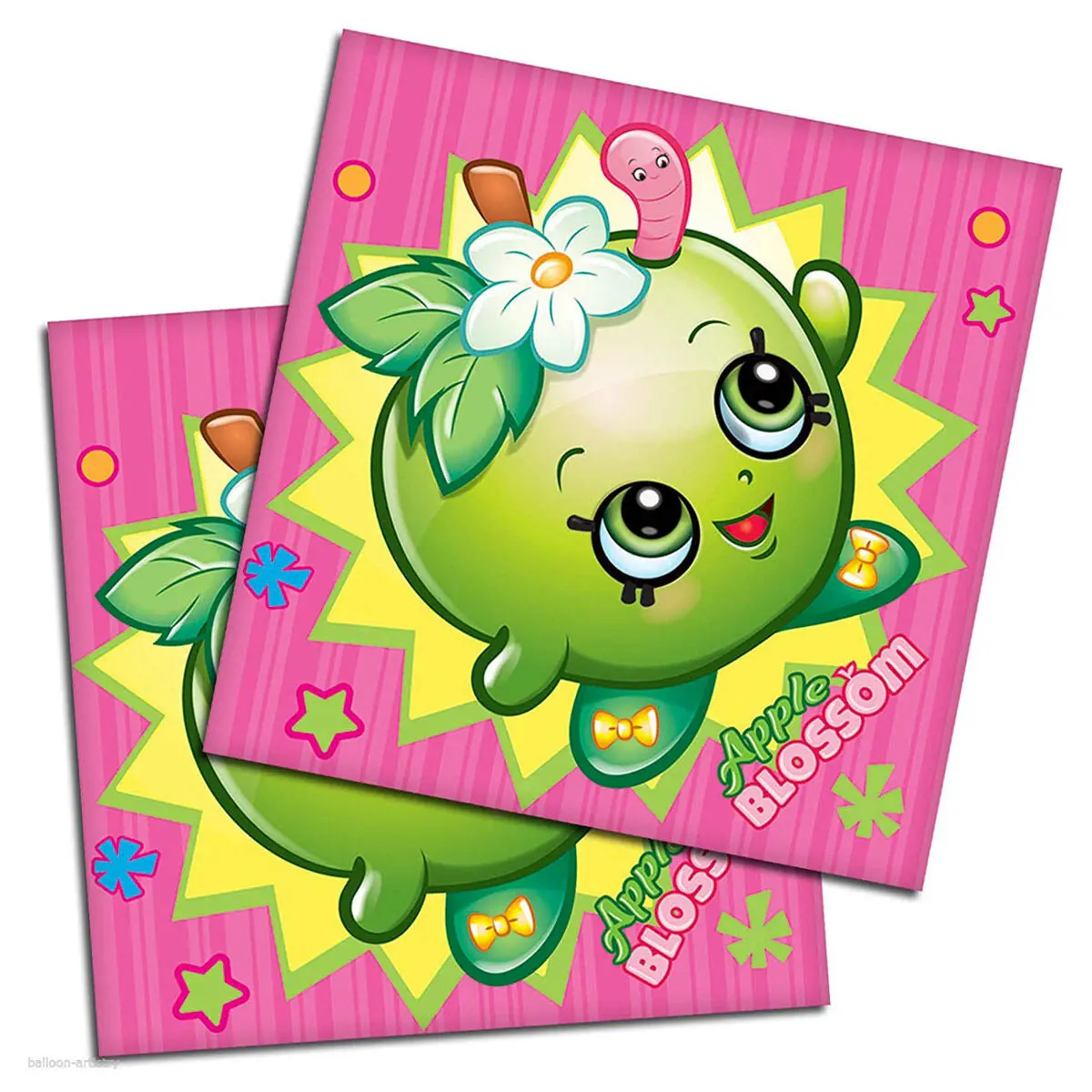 Shopkins Napkins Pack Of 16 1