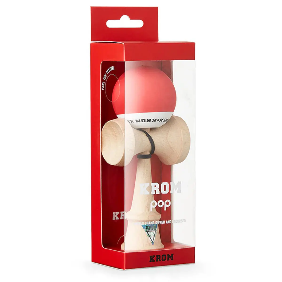 Krom Kendama Pop Rubber Red Game 1