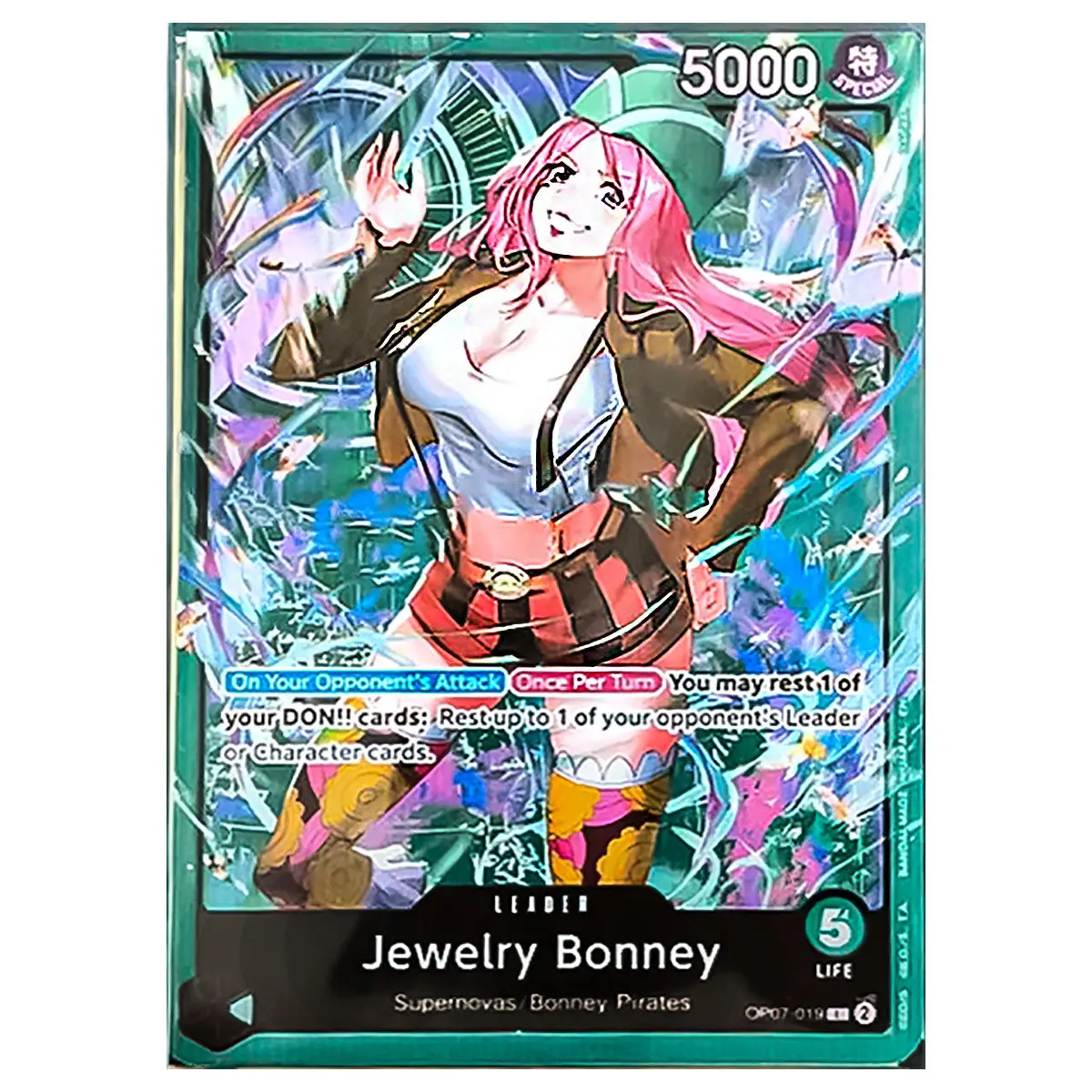 One Piece Card Game: Starter Deck (St-24) Green: Jewelry Bonney 2
