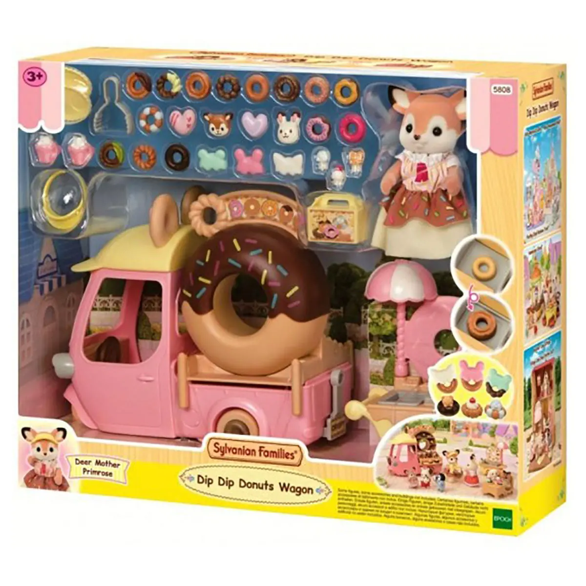 Sylvanian Families Dip Dip Donuts Wagon 1