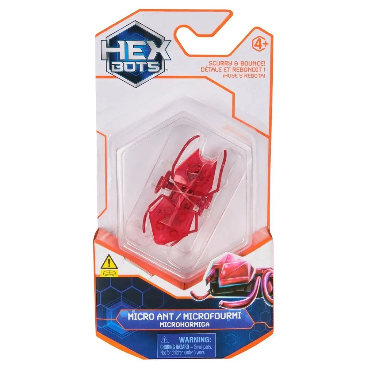 Hex Bots Micro Ant Red Mini Robot Bug 1