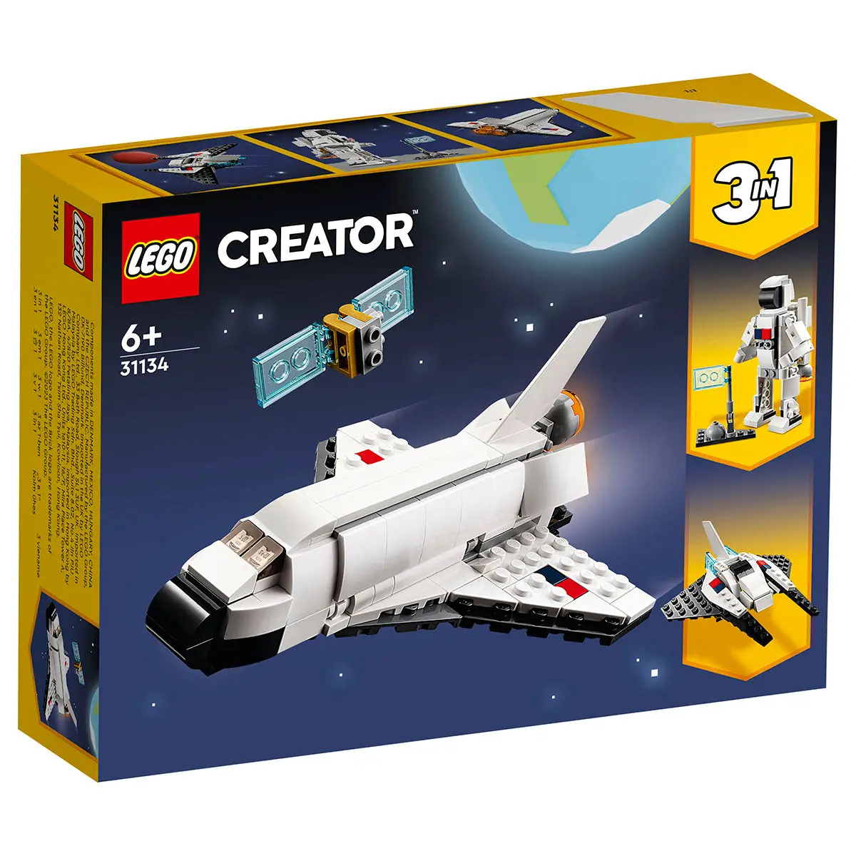 Lego Creator 3-In-1 Space Shuttle 31134 Building Set 1