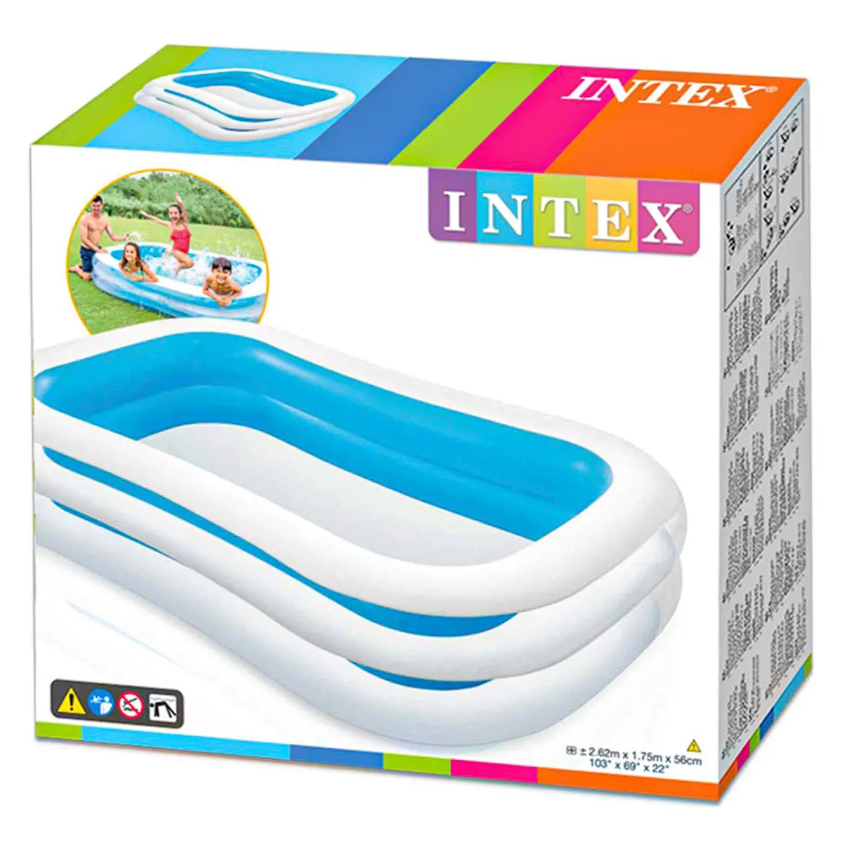 Intex Inflatable Swim Centre Family Pool 1
