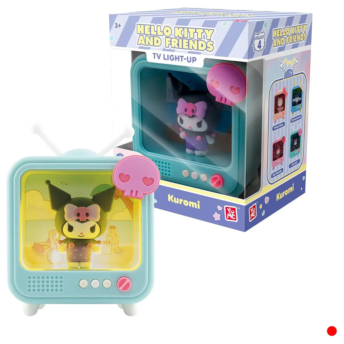 Hello Kitty And Friends Tv Light-Up Kuromi 1