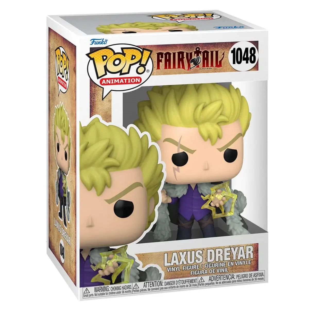 Funko Pop! Animation: Fairy Tail Laxus Dreyar Vinyl Figure #1048 1