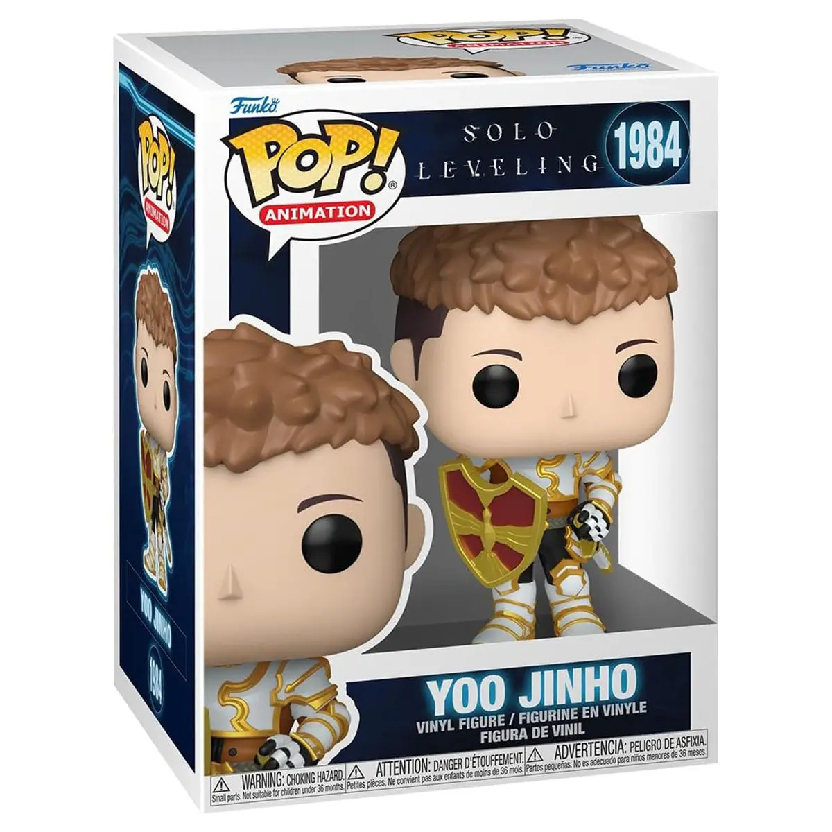 Funko Pop! Animation: Solo Leveling: Yoo Jinho Vinyl Figure #1984 1