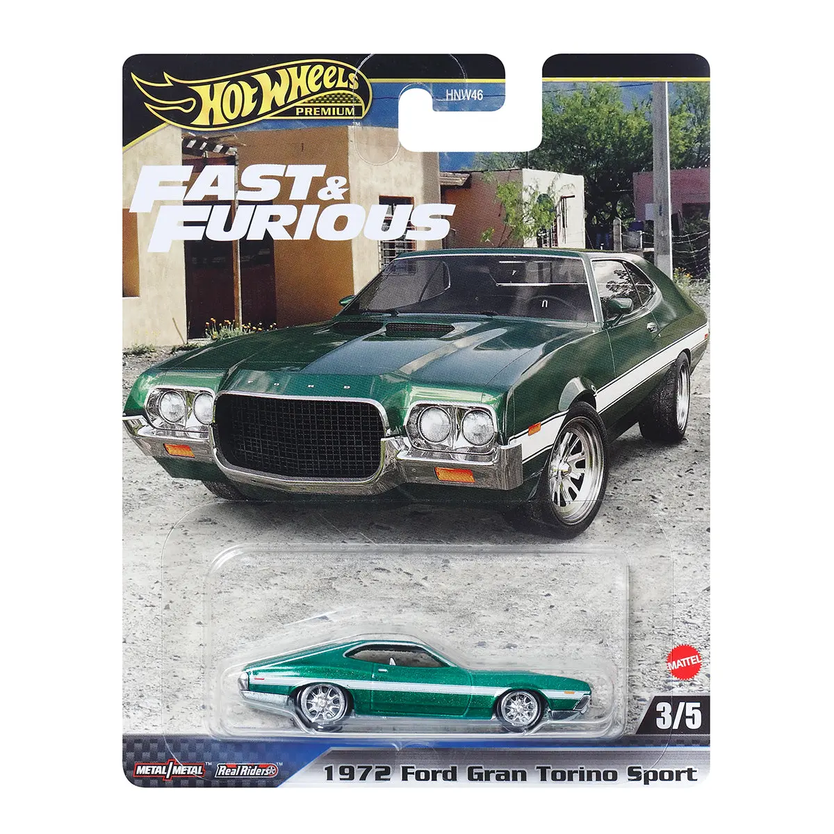 Hot Wheels Fast & Furious 2024 - 1972 Ford Gran Torino Sport - 3/5 1