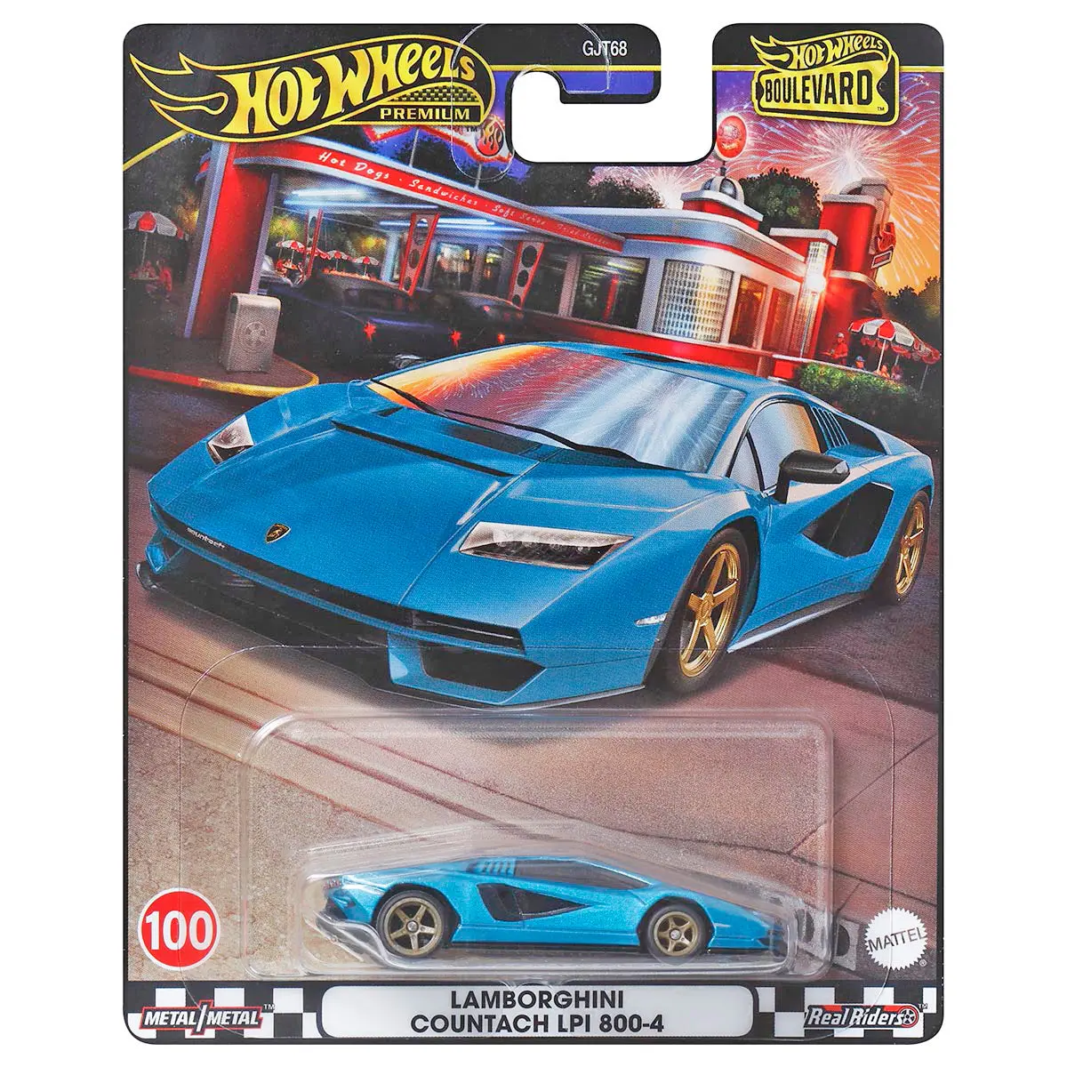 Hot Wheels Boulevard 2024: Lamborghini Countach Lpi 800-4 #100 1