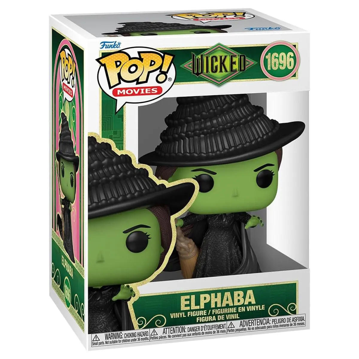 Funko Pop! Movies: Wicked: Elphaba Vinyl Figure #1696 1