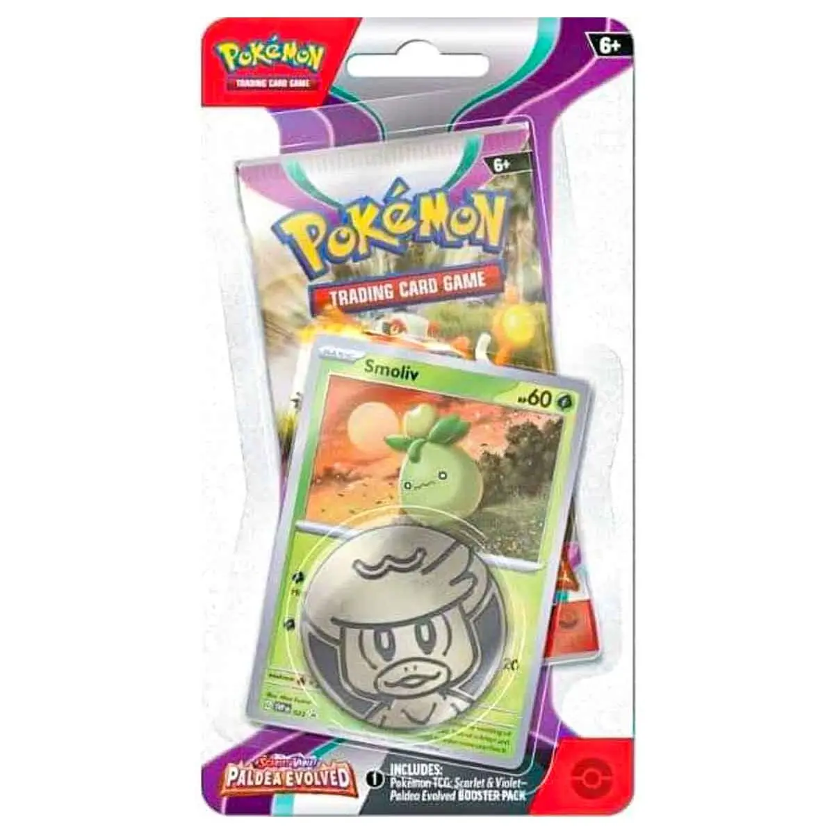 Pokémon Tcg: Scarlet & Violet 2: Paldea Evolved Checklane Blister (Styles Vary) 1