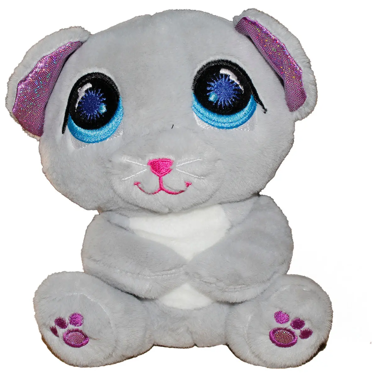 Littlest Pet Shop Grey Mouse 6" Cuddle Plush Pet 1