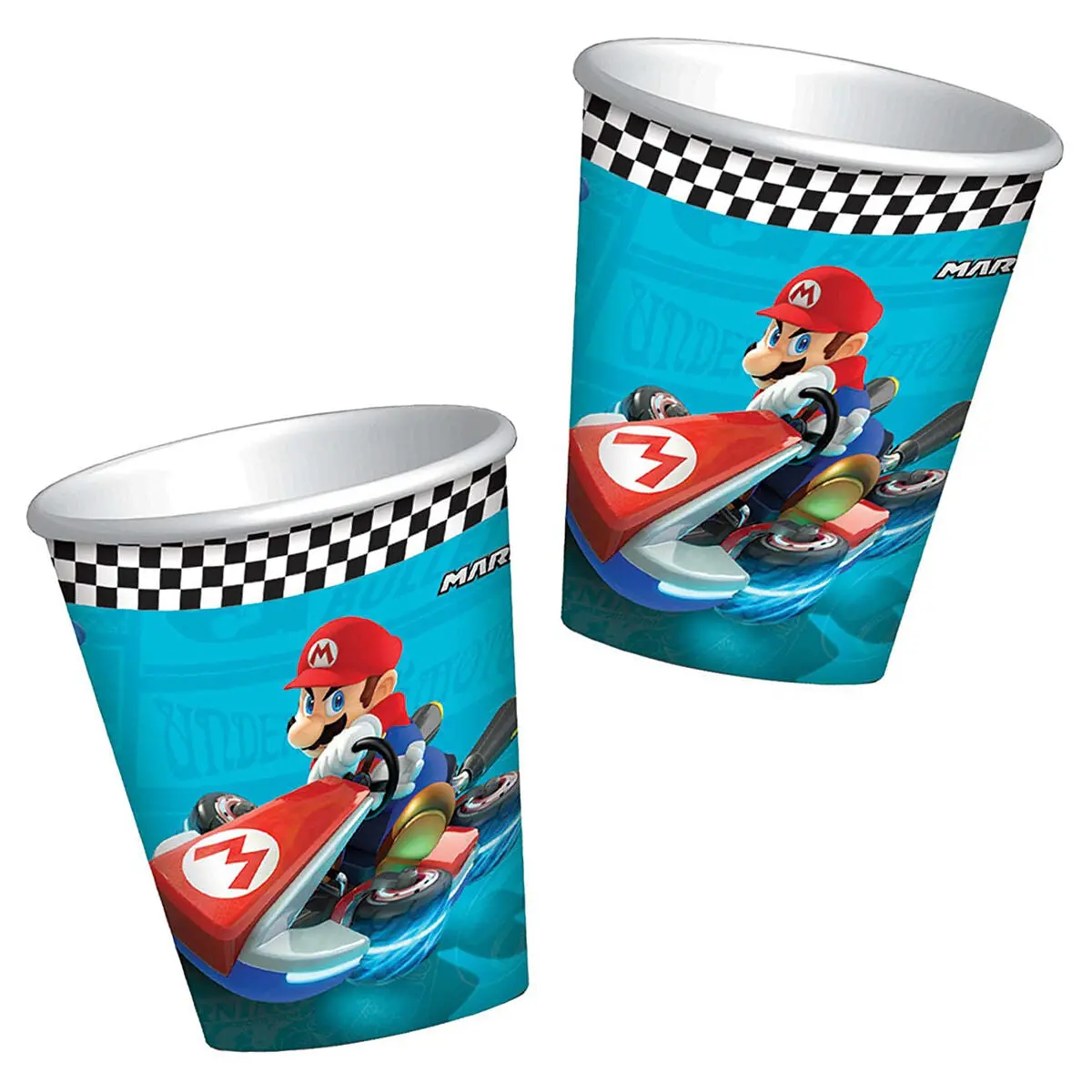Mariokart Paper Cups (8 Pack) 1